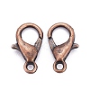 Zinc Alloy Lobster Claw Clasps E102-NFR-2