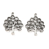 Tibetan Style Alloy Pendants TIBE-P001-09AS-2