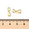 Brass Ice Pick Pinch Bails KK-E143-G-FF-3
