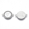 Alloy Enamel Links Connectors ENAM-TAC0003-01S-04Y-2