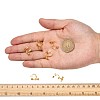 Brass Screw On Clip-on Earring Findings X-KK-L164-01G-4