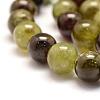 Natural Green Garnet Beads Strands G-G661-10mm-3