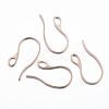 Ion Plating(IP) 304 Stainless Steel Earring Hooks X-STAS-H383-28RG-1