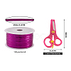 Pandahall Plastic Wire Twist Ties AJEW-TA0017-18E-23