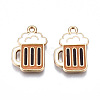 Eco-Friendly Alloy Enamel Pendants X-ENAM-Q437-048-NR-1