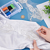 2Pcs Mermaid Computerized Embroidery Cloth Sew On Sequins Patches PATC-BC0001-01-3