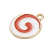Christmas Alloy Enamel Pendants ENAM-S027-01F-G-2