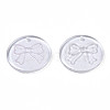 Transparent Resin Pendants RESI-N030-006C-3