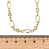 304 Stainless Steel Star Link Chain Necklaces for Women NJEW-A046-02A-G-5