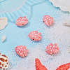 5Pcs Handmade Porcelain Beads PORC-TADJ0001-05G-4
