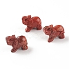 Elephant Natural Gemstone Figurine Display Decoration G-F737-02A-2