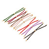 8Pcs Polyester Braided Round Cord Slider Bracelet Making MAK-TA0001-39A-2