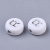 Plating Acrylic Beads X-PACR-R243-04R-2