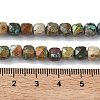 Natural Turquoise Beads Strands G-L651-D02-6x6mm-5