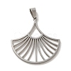 Non-Tarnish 304 Stainless Steel Pendants STAS-O005-11P-1