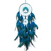Iron & Synthetic Turquoise Chips Pendant Hanging Decoration PW-WG35869-02-1
