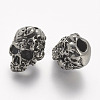 304 Stainless Steel European Beads LS-STAS-P144-08AS-1