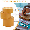 2M Flat Double Face Lychee Pattern Imitation Leather Band LC-WH0010-01A-05-6