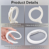 6Pcs 2 Style Plastic Hook Hangers FIND-WR0010-29-4
