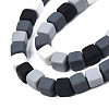 Handmade Polymer Clay Beads Strands CLAY-S092-76A-3