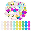 2000Pcs 10 Colors Ornament Accessories PVC-OC0001-14D-1