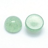 Natural Green Aventurine Cabochons X-G-P393-R15-6mm-2