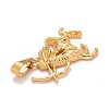Ion Plating(IP) 304 Stainless Steel Pendants X-STAS-D165-14G-02-3