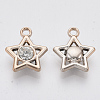 UV Plating ABS Plastic Pendants KY-N007-33-2