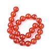 Natural Carnelian Beads Strands G-C076-8mm-2A-3