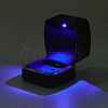 Square Plastic Jewelry Pendant Boxes OBOX-F005-02C-4