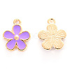 Alloy Enamel Charms ENAM-R059-02B-RS-2