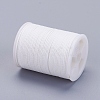 Round Waxed Polyester Cord YC-G006-01-1.0mm-02-3
