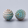 Imitation Pearl Acrylic Beads OACR-T004-10mm-18-2