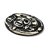 Halloween Opaque Resin Cabochons CRES-F023-02-3