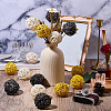 15Pcs 3 Colors Wicker Rattan Balls AJEW-SC0004-25B-4
