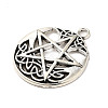 Tibetan Style Alloy Pendants PALLOY-M217-22AS-2