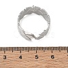 Rhombus 304 Stainless Steel Finger Rings Components SA-CBA45D5-21P-3