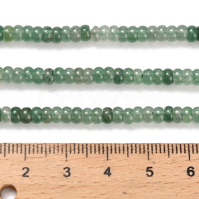 Natural Green Aventurine Beads Strands G-Z110-B24-2x4mm-1