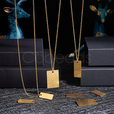 12Pcs 3 Style Ion Plating(IP) 201 Stainless Steel Pendant STAS-DC0006-02-1