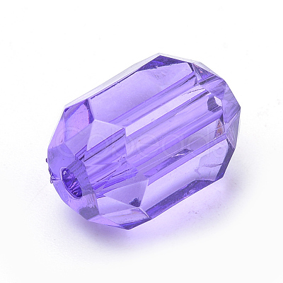 Transparent Acrylic Beads TACR-S144-23A-1