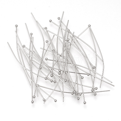 Tarnish Resistant 304 Stainless Steel Ball Head pins X-STAS-Q218-02D-1