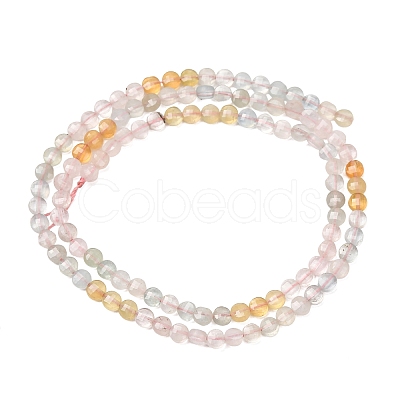 Gradient Natural Morganite Beads Strands GG-CBA9631-D10-01-1
