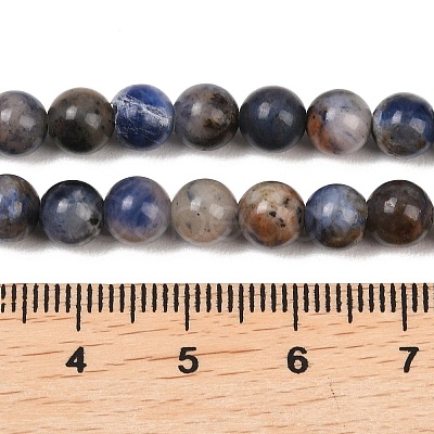 Natural Sodalite Beads Strands G-D481-12A-1
