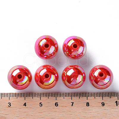 Opaque Acrylic Beads X-MACR-S370-D16mm-A14-1
