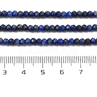 Dyed Natural Lapis Lazuli Beads Strands G-K376-B05-02-1