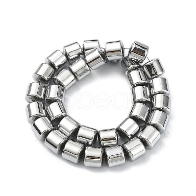 Electroplated Synthetic Non-magnetic Hematite Beads Strands G-C024-03A-1