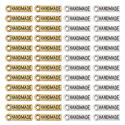 160Pcs 2 Colors Alloy Pendants FIND-FG0002-41-1