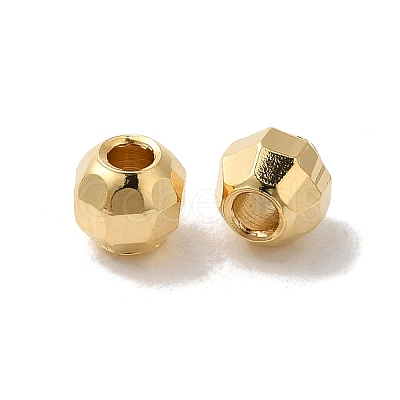 Brass Spacer Beads KK-O133-013A-G-1