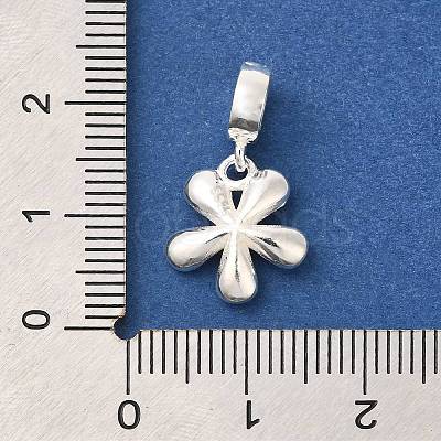 925 Sterling Silver European Dangle Charms STER-G043-07S-1