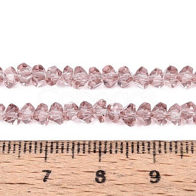 Transparent Glass Beads Strands GLAA-N018-4mm-25-1